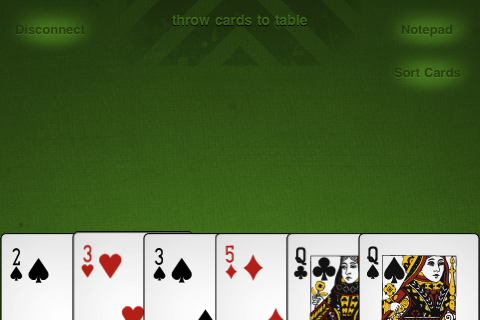 Screenshot IsoCards Hand ~ virtual deck of cards for your iPad/iPhone Screenshot IsoCards Hand ~ virtual deck of cards for your iPad/iPhone
