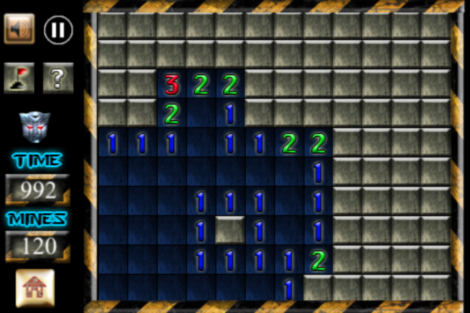 Screenshot Advanced  Minesweeper for iPhone & iPod