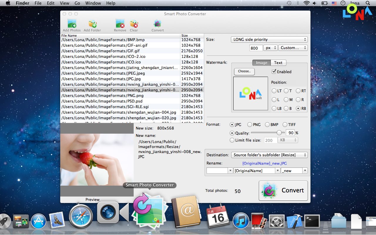 Smart Photo Converter Screenshot of Smart Photo Converter